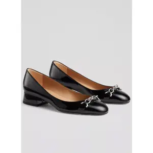 LK Bennett Blakely Patent Snaffle Pumps